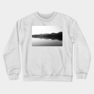 Black and White landscape in the Lake District UK Crewneck Sweatshirt